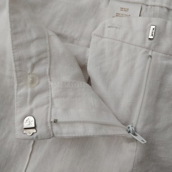 GUESS by MARCIANO Linen Pants Sz 4 - Picture 3 of 4